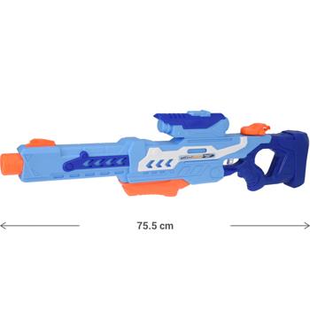 Preview: set of 2 powerful water pistols with 1200 ml XXL water tank - powerful outdoor toy for children & adults - action, fun & cooling