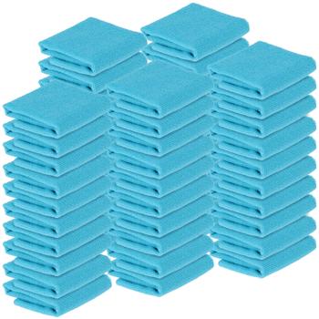 Preview: set of 2 microfiber cleaning cloths in dispenser box, 2x 25 pcs., 22 x 22 cm, effortless & thorough cleaning of glass, surfaces & more