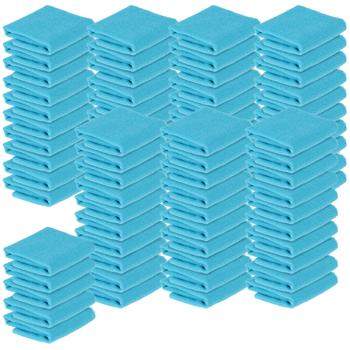 Preview: 3er-Set Mikrofaser-Reinigungstücher in Spenderbox, 3x 25-Stck., 22 x 22 cm, mühelose & gründliche Reinigung von Glas, Oberflächen & mehr