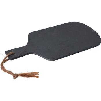Preview: 4er-Set Servierbrett, Schieferplatte, 28,5 x 15 cm