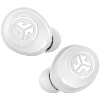 Preview: JLab JBuds Air Écouteurs True Wireless Bluetooth 5 - Étui de chargement 18h autonomie - Son clair - IP55 résistant sueur - Blanc