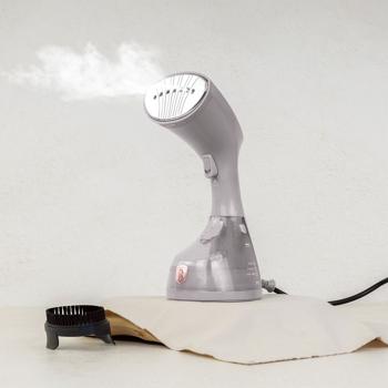 Preview: Tragbarer 1500 Watt Dampfglätter, Taupe, 22 g/m Dampfdruck: 250 ml Tank, für schnelles Glätten und ein perfekt faltenfreies Aussehen