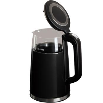 Preview: Bouilloire Électrique en Verre Borosilicaté - 1.7L, 2200W, Écran Tactile Moderne, Fonction Maintien au Chaud - 4 Températures Prédéfinies