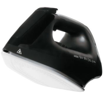 Preview: Powerful steam ironing station, 5 bar, 2200W, black - ceramic soleplate, anti-limescale, self-cleaning, fast & effective ironing