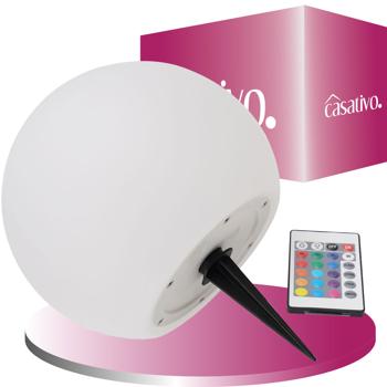 Preview: Solar-LED-Leuchtkugel, Ø 30cm, RGBW mit Fernbedienung, 60 Lu, IP67. Farbwechsel-Lichtkugel für Garten & Terrasse, wetterfest & kabellos Preview: Solar-LED-Leuchtkugel, Ø 30cm, RGBW mit Fernbedienung, 60 Lu, IP67. Farbwechsel-Lichtkugel für Garten & Terrasse, wetterfest & kabellos