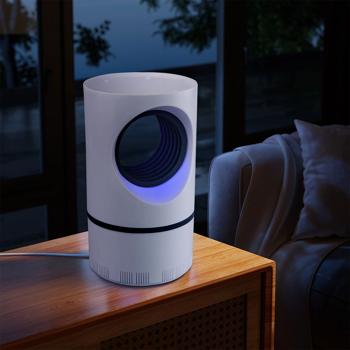 Preview: Effective insect killer with UV light & powerful suction function: removes mosquitoes & flies hygienically & safely, ideal for home, garden & camping