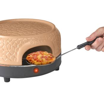 Preview: Forno per pizza con cupola in ceramica: 800 watt, ceramica grigia, cupola per pizza per 4 persone - Per cuocere pizze croccanti e deliziose per tutta la famiglia Preview: Forno per pizza con cupola in ceramica: 800 watt, ceramica grigia, cupola per pizza per 4 persone - Per cuocere pizze croccanti e deliziose per tutta la famiglia