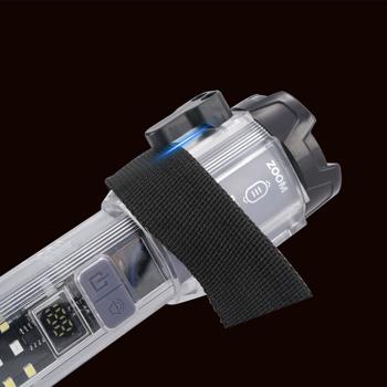 Preview: Leistungsstarke Akku-Taschenlampe mit Notfallhammer, Gurtschneider & Powerbank - Ihr zuverlässiger Begleiter für Auto, Camping & Notfälle