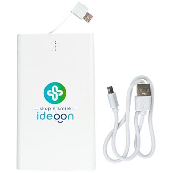 Preview: Batterie externe USB-C compacte, 4000 mAh: ultrarapide et fiable – batterie de secours pour recharger vos appareils en déplacement