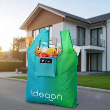 Sac de courses pliable: compact, robuste et écologique, réutilisable, léger et polyvalent, pour le supermarché, le marché ou le quotidien