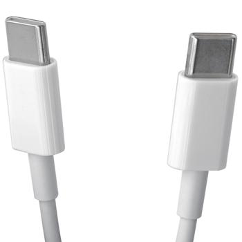 Preview: Cavo di ricarica USB-C, bianco, 1,5 m: ricarica rapida per telefoni cellulari, tablet e laptop, robusto, flessibile e affidabile per Samsung, Xiaomi, iPad, iPhone e molti altri.