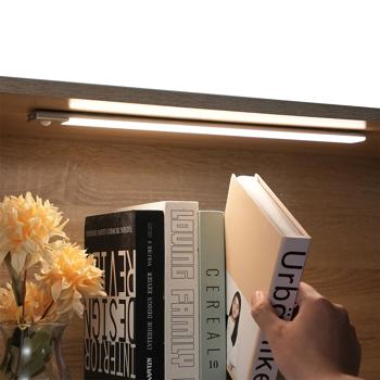 Preview: Réglette LED sans fil 40cm - Capteur de mouvement & 3 températures de couleur - 120 LED - USB-C - Armoire, Cuisine, Couloir