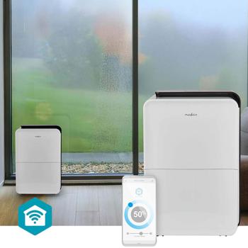 Preview: Multifunktionaler SmartLife 4in1 Luftentfeuchter, 30 l/Tag, App-Steuerung, beugt Schimmelbildung vor, stabiles Raumklima bis 50 qm Preview: Multifunktionaler SmartLife 4in1 Luftentfeuchter, 30 l/Tag, App-Steuerung, beugt Schimmelbildung vor, stabiles Raumklima bis 50 qm