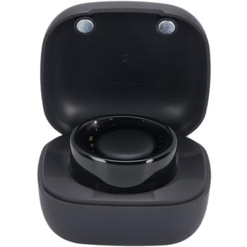 Preview: Anello intelligente, nero, in ceramica, incl. scatola di ricarica, misura 60: il vostro fitness & sleep tracker - Elegante e un compagno intelligente per una vita attiva