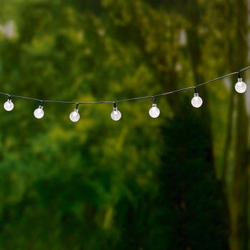 Preview: set di 2 luci solari a LED con 50 lampadine a LED bianco caldo, 6,9 m, resistenti alle intemperie, 8 modalità di illuminazione, per giardino, balcone e terrazza Preview: set di 2 luci solari a LED con 50 lampadine a LED bianco caldo, 6,9 m, resistenti alle intemperie, 8 modalità di illuminazione, per giardino, balcone e terrazza