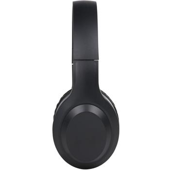 Preview: Casque Supra-Auriculaire Sans Fil Bluetooth V5.3 - Pliable, Microphone Intégré, Son Dynamique - Autonomie 15H, Noir, Oreillettes Confortables