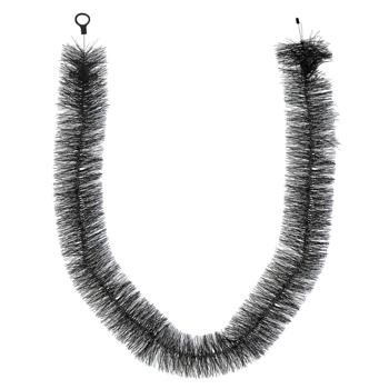 Preview: Witterungsbeständige Dachrinnenbürste, 4 m, Ø 12 cm: Effektiver Laubschutz & Schutz vor Verstopfung, langlebig, für Haus & Garten