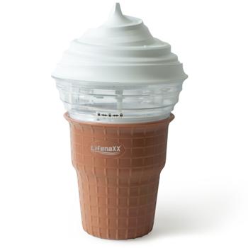 Machine à glace design 450 ml : Glacier, rapide & facile - Idéal pour des glaces crémeuses, sorbets & frozen yogurt à la maison