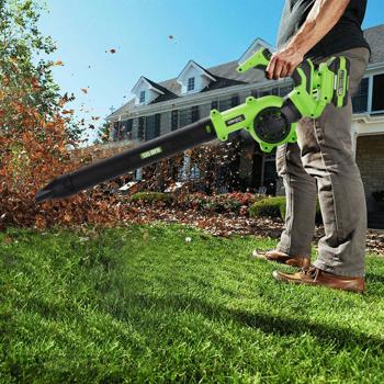 Preview: 20V cordless leaf blower: The handheld powerhouse for effortless gardening and quick cleaning - perfect for home, garden and terrace