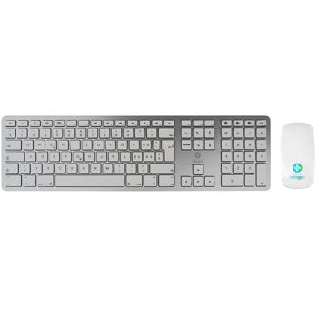 Keyboard + wireless Bluetooth mouse, rechargeable battery