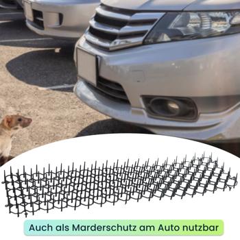 Preview: 36er-Set Barriere-Gitter mit Spikes zur Tierabwehr