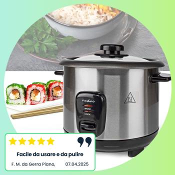 Preview: Cuociriso con funzione keep warm, 1 litro, 400 W