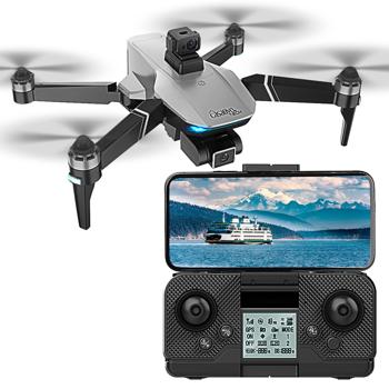 GPS drone with full HD camera, foldable, 3-axis gimbal, auto-follow, app