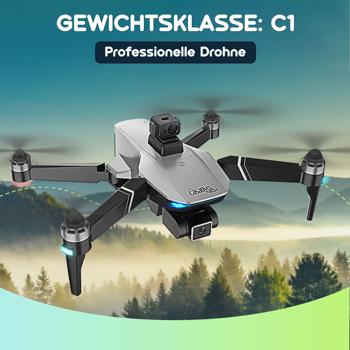 Preview: GPS-Drohne mit Full-HD-Kamera, faltbar, 3-Achsen-Gimbal, Auto-Follow, App