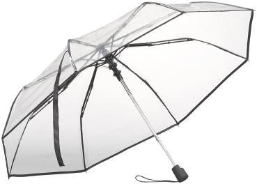 Preview: Lot de 2 parapluies automatiques transparents, Ø 100 cm