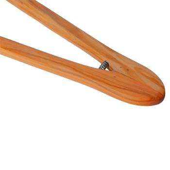 Preview: Pince en bois pour salades/grillades, avec ressort, 25 cm, bois d’olivier