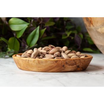 Preview: Coupelle ovale en bois d’olivier, veinage, 12 x 8 x 2,5 cm Preview: Coupelle ovale en bois d’olivier, veinage, 12 x 8 x 2,5 cm