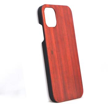 Preview: iPhone 11 Pro Hülle Rosenholz - Kratz- & Stossfest mit Kunststoff-Innenseite - Apple Handy Schutzhülle - Modern, Elegant, Rotbraun - 5.8 Zoll