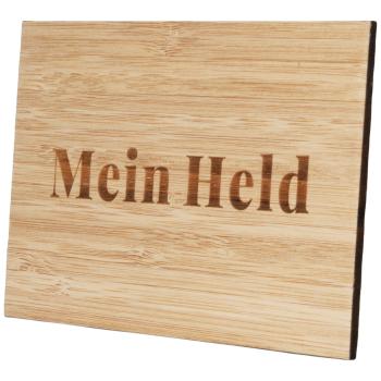 Preview: Bamboo greeting card, My Hero