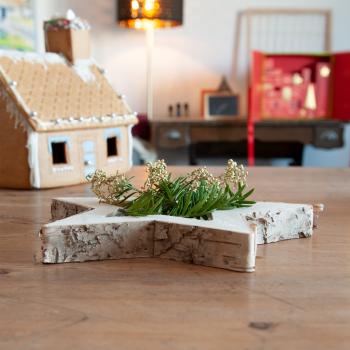 Preview: Bol en bois en forme d‘étoile, avec bord naturel, 20 x 20 x 2,2 cm Preview: Bol en bois en forme d‘étoile, avec bord naturel, 20 x 20 x 2,2 cm