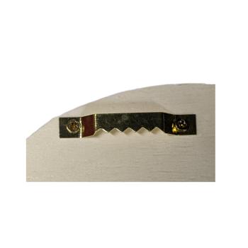 Preview: Briefhalter aus Holz Wolkenform - Praktische Briefablage & dekorativer Zeitschriftenständer - Mit Wandaufhängung - braun HDF - 29cm lang - zum Beschriften