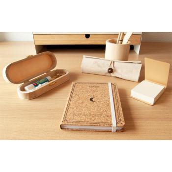 Preview: Runder Holz-Stiftehalter Natur - Nachhaltige Schreibtisch-Organisation - 10x8 cm - Ideal zum Bemalen & Dekorieren für Büro, Küche & Schlafzimmer