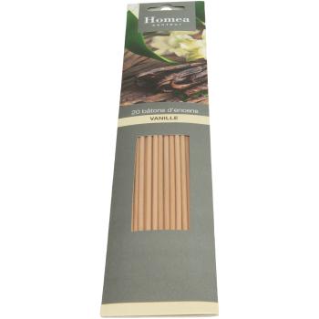 Preview: Bastoncini d‘incenso, 20 pezzi, vaniglia, 25,5 cm