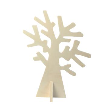 Preview: Wooden jewelry tree, brown, jewelry stand, 23 x 28 cm