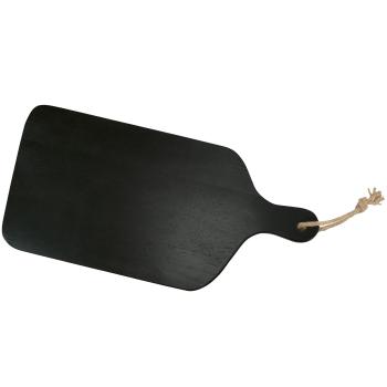 Preview: Planche à découper et de service en hévéa, 58 x 28 x 2 cm