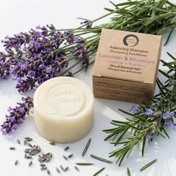 Shampoo solido biologico con olio di argan, lavanda e rosmarino, shampoo curativo senza olio di palma, vegan