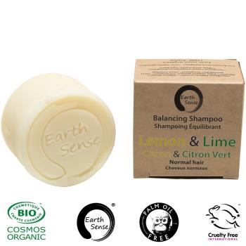 Preview: Shampooing solide bio sans huile de palme, min. 77% d’huiles pressées à froid, avec huile d’argan, Lemon & Lime