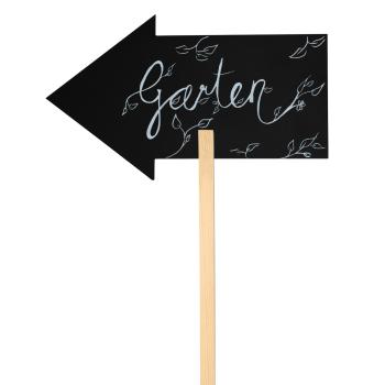Preview: Chalkboard arrow for labeling, board with ground stake for garden and planter boxes