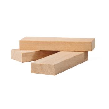 Preview: Torre di mattomcini di legno, gioco di abilità 54 pezzi, 10,2 x 10,2 x 32,2 cm