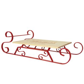 Preview: Vassoio da portata, slitta di Natale, 46 x 21 x 14 cm