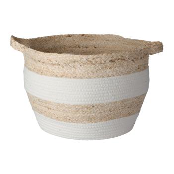 Preview: Cestini moderni in fibra naturale, 3 pezzi, rotondi - foglie di cotone e mais, bianco/naturale, soluzione di stoccaggio ecologica ed elegante Preview: Cestini moderni in fibra naturale, 3 pezzi, rotondi - foglie di cotone e mais, bianco/naturale, soluzione di stoccaggio ecologica ed elegante