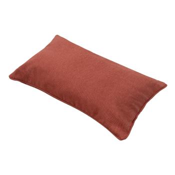 Preview: Water-repellent decorative cushion, comfortable outdoor cushion, terra, 50 x 30 x 10 cm