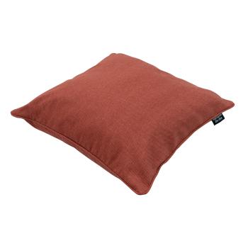 Preview: Decorative cushion water-repellent, comfortable outdoor cushion, terra, 50 x 50 x 10 cm
