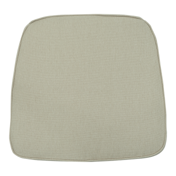Preview: cuscino per sedia da esterno 2 pezzi (48x48cm, beige): Protezione UV, idrorepellente, comodo cuscino per sedie da giardino, Made in Europe by Madison