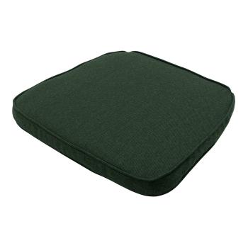 Preview: Set di 2 cuscini per sedie da esterno, cuscino idrorepellente, verde, ciascuno 48 x 48 cm