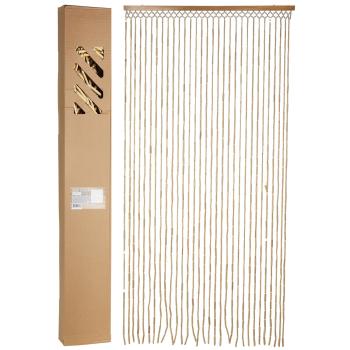 Preview: Lot de 2 Rideaux de Porte en Bambou Naturel 90x180cm - Décoration d’Ambiance - Séparateur de Pièce - Facile à Installer - Avec Tringle et Crochets Preview: Lot de 2 Rideaux de Porte en Bambou Naturel 90x180cm - Décoration d’Ambiance - Séparateur de Pièce - Facile à Installer - Avec Tringle et Crochets